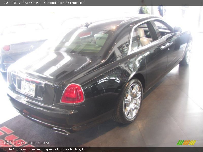 Diamond Black / Creme Light 2011 Rolls-Royce Ghost