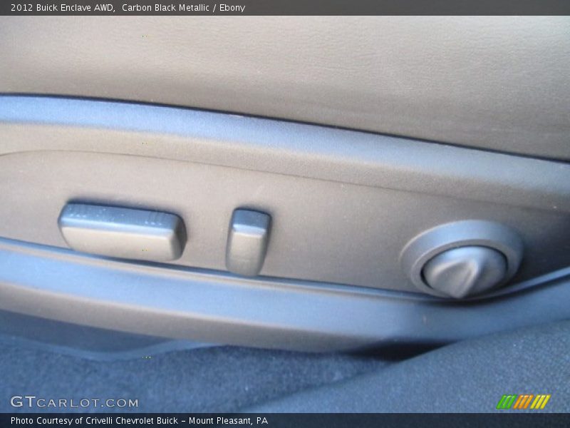 Controls of 2012 Enclave AWD