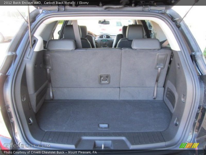  2012 Enclave AWD Trunk