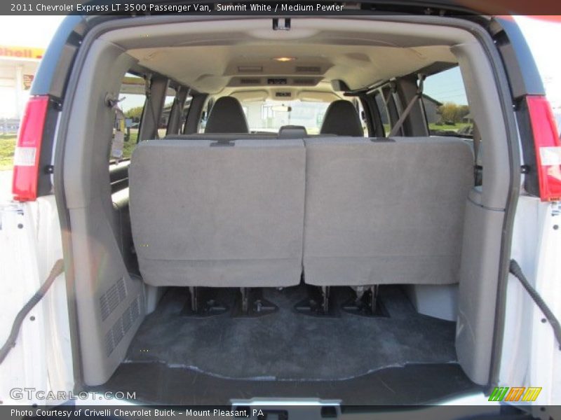 Summit White / Medium Pewter 2011 Chevrolet Express LT 3500 Passenger Van