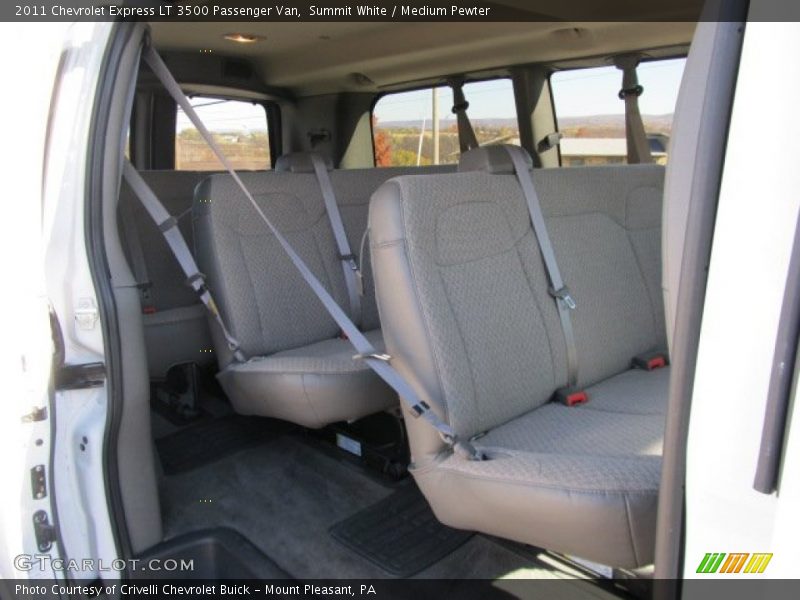  2011 Express LT 3500 Passenger Van Medium Pewter Interior