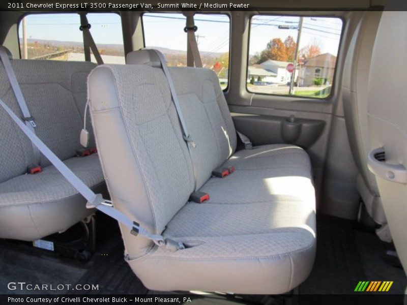  2011 Express LT 3500 Passenger Van Medium Pewter Interior