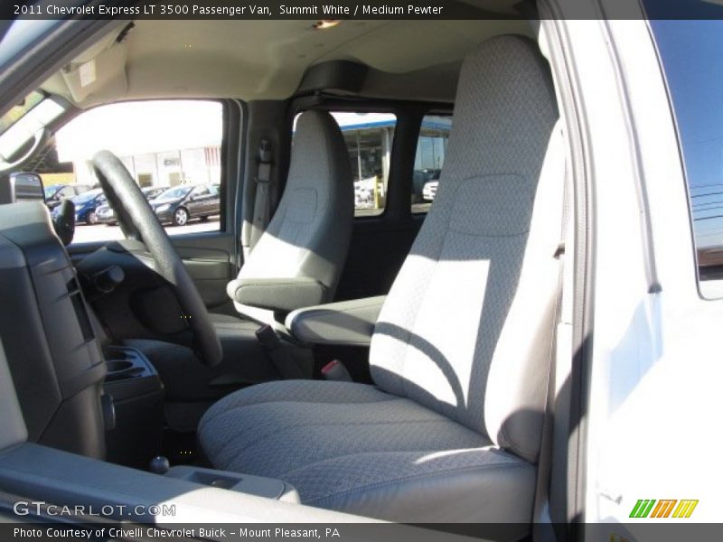 Summit White / Medium Pewter 2011 Chevrolet Express LT 3500 Passenger Van