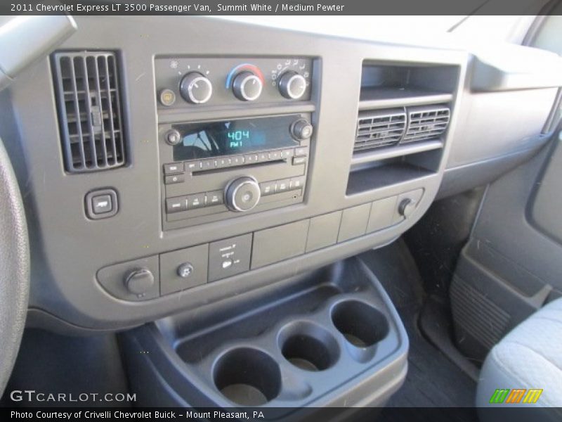 Summit White / Medium Pewter 2011 Chevrolet Express LT 3500 Passenger Van