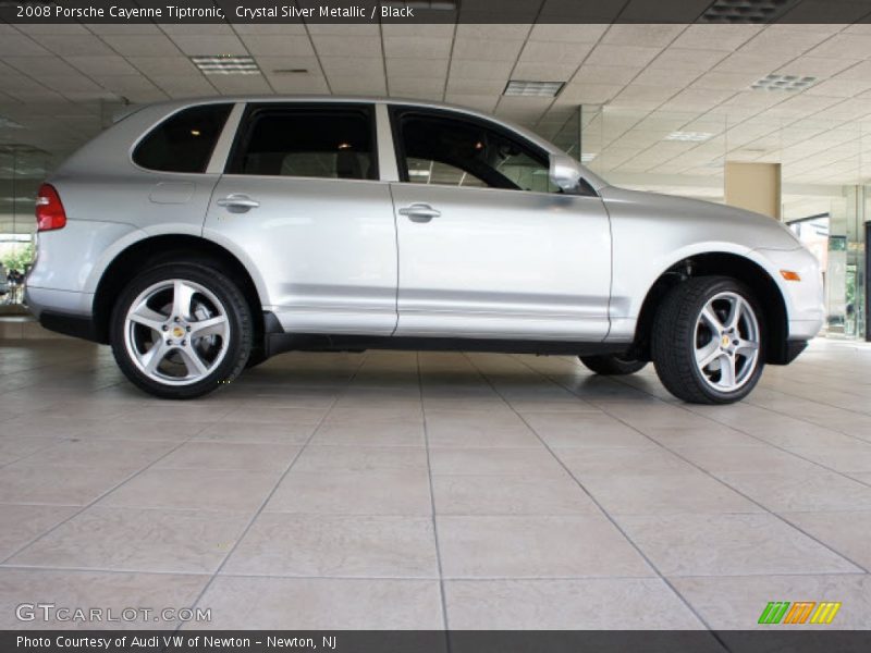 Crystal Silver Metallic / Black 2008 Porsche Cayenne Tiptronic