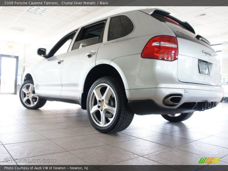 Crystal Silver Metallic / Black 2008 Porsche Cayenne Tiptronic