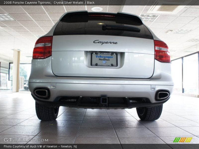 Crystal Silver Metallic / Black 2008 Porsche Cayenne Tiptronic