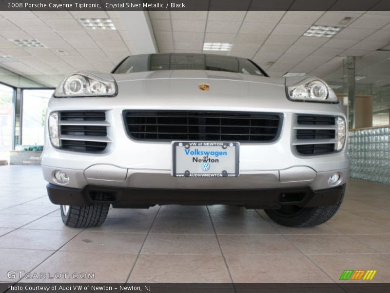 Crystal Silver Metallic / Black 2008 Porsche Cayenne Tiptronic