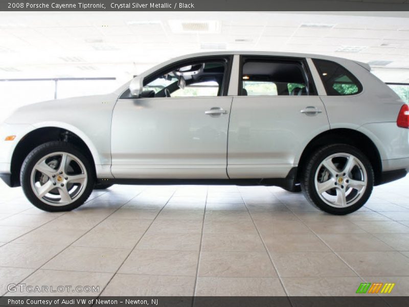 Crystal Silver Metallic / Black 2008 Porsche Cayenne Tiptronic
