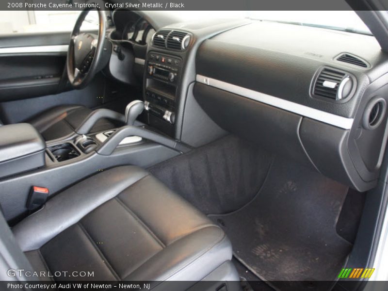 Crystal Silver Metallic / Black 2008 Porsche Cayenne Tiptronic