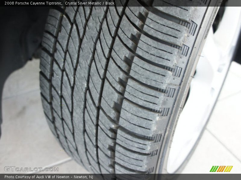 Crystal Silver Metallic / Black 2008 Porsche Cayenne Tiptronic