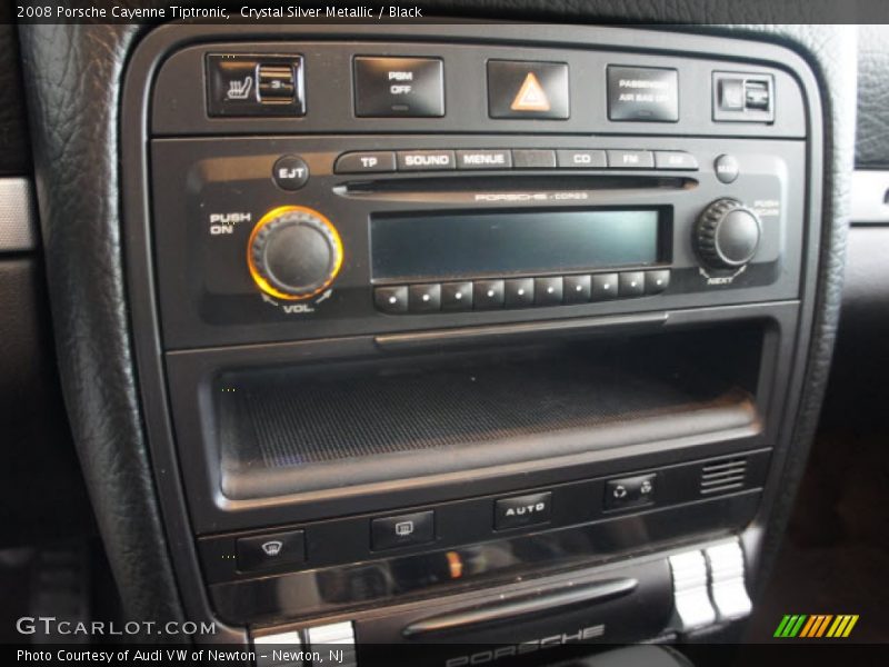 Crystal Silver Metallic / Black 2008 Porsche Cayenne Tiptronic
