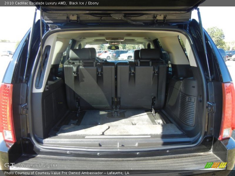 Black Ice / Ebony 2010 Cadillac Escalade Luxury AWD