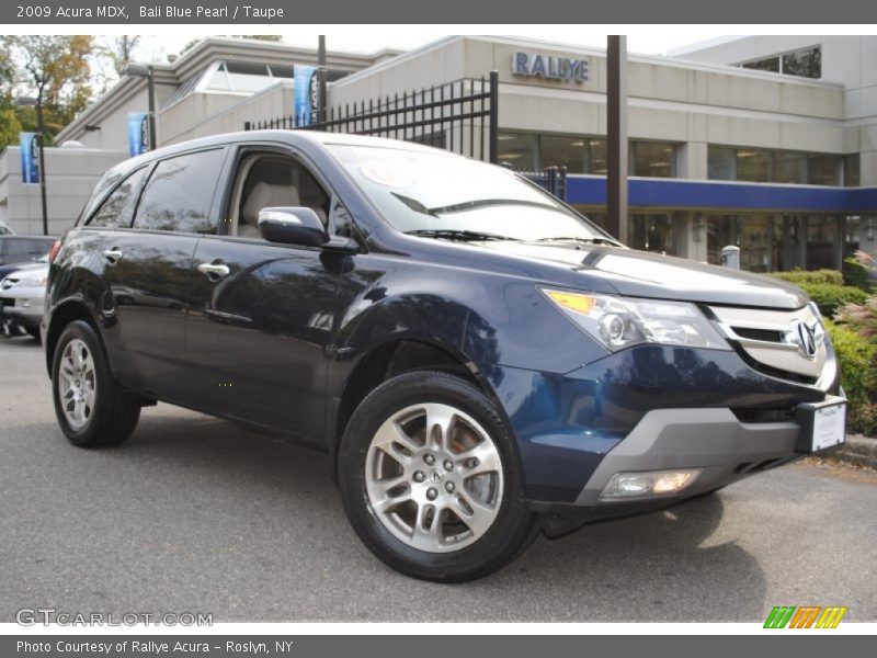 Bali Blue Pearl / Taupe 2009 Acura MDX