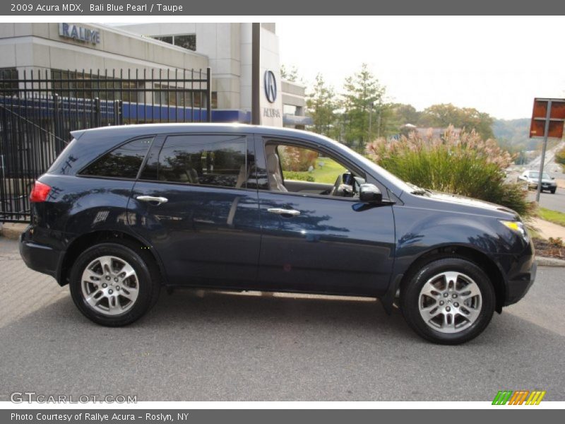 Bali Blue Pearl / Taupe 2009 Acura MDX