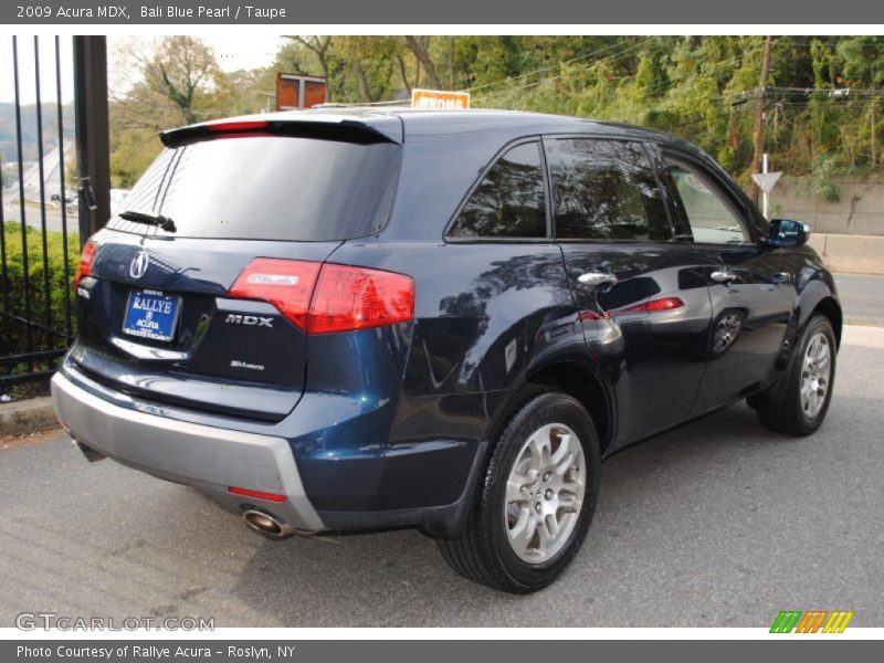 Bali Blue Pearl / Taupe 2009 Acura MDX