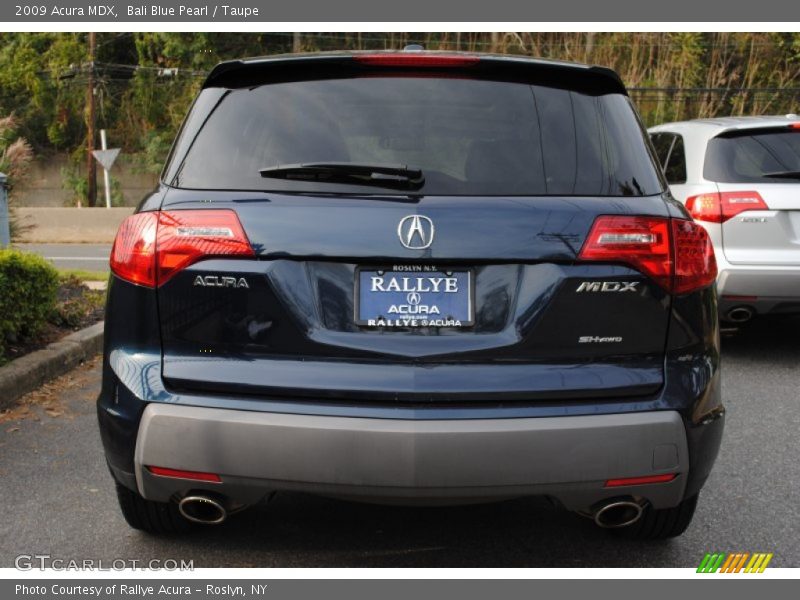 Bali Blue Pearl / Taupe 2009 Acura MDX