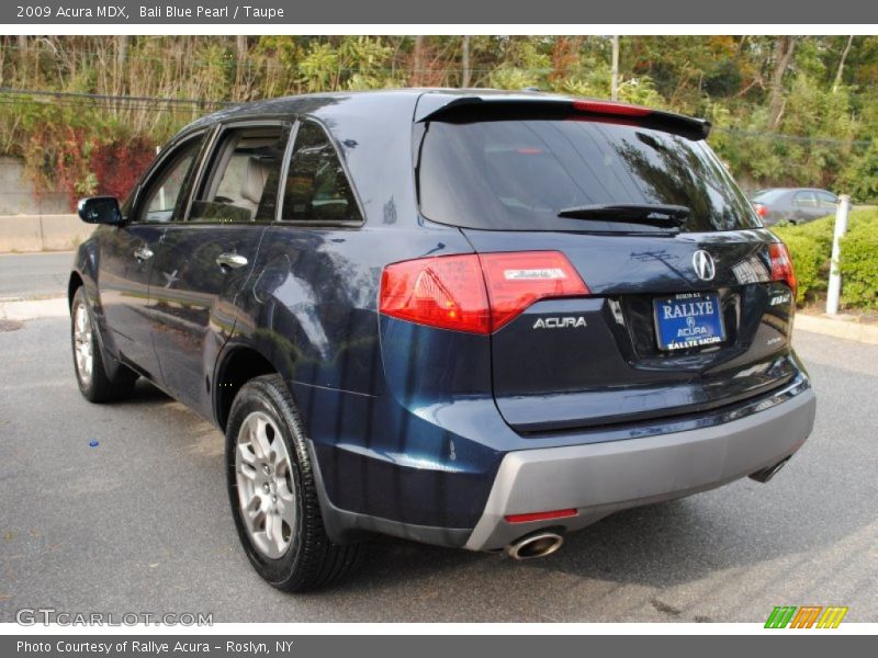Bali Blue Pearl / Taupe 2009 Acura MDX