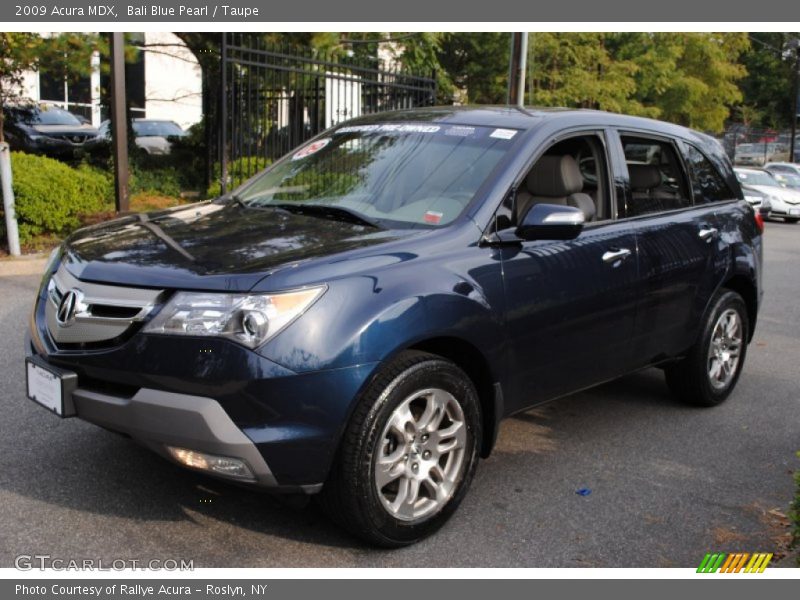Bali Blue Pearl / Taupe 2009 Acura MDX