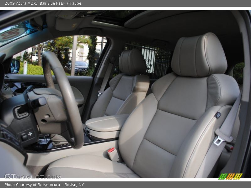 Bali Blue Pearl / Taupe 2009 Acura MDX
