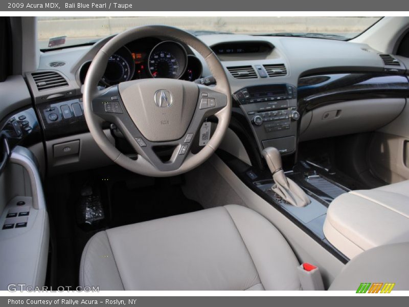 Bali Blue Pearl / Taupe 2009 Acura MDX