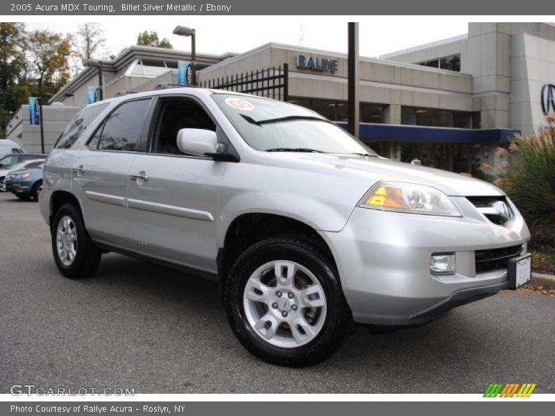 Billet Silver Metallic / Ebony 2005 Acura MDX Touring