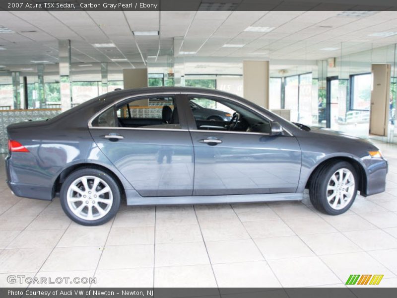Carbon Gray Pearl / Ebony 2007 Acura TSX Sedan