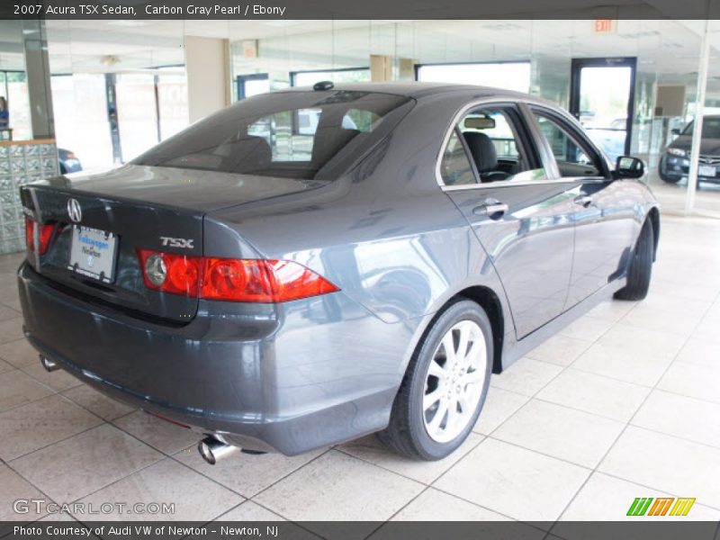 Carbon Gray Pearl / Ebony 2007 Acura TSX Sedan