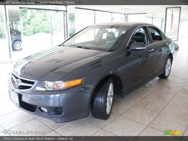 Carbon Gray Pearl / Ebony 2007 Acura TSX Sedan