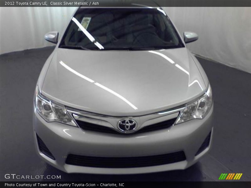 Classic Silver Metallic / Ash 2012 Toyota Camry LE
