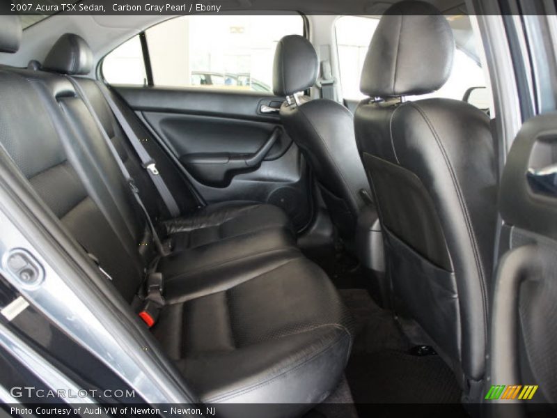 Carbon Gray Pearl / Ebony 2007 Acura TSX Sedan