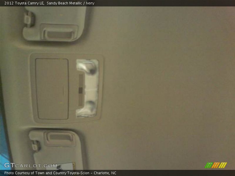 Sandy Beach Metallic / Ivory 2012 Toyota Camry LE