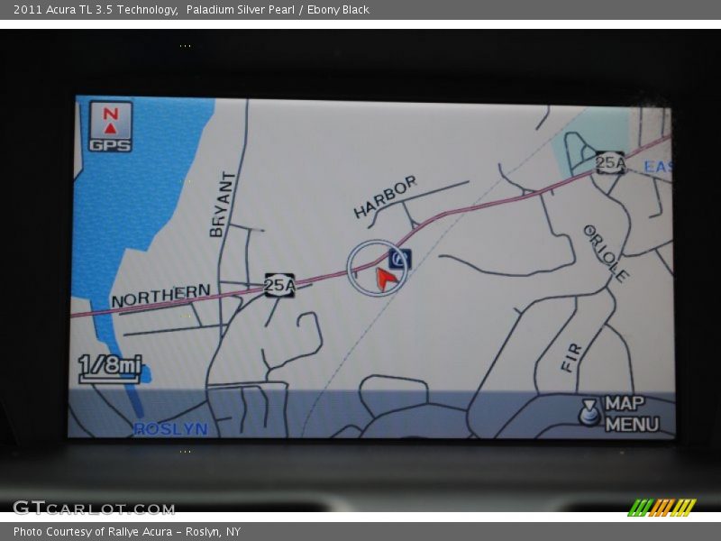 Navigation of 2011 TL 3.5 Technology