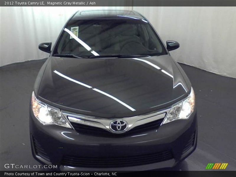 Magnetic Gray Metallic / Ash 2012 Toyota Camry LE