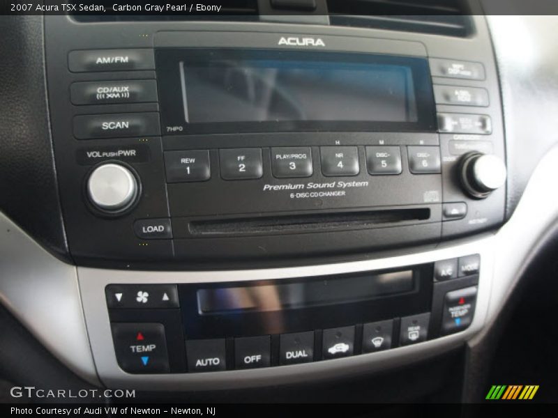 Carbon Gray Pearl / Ebony 2007 Acura TSX Sedan
