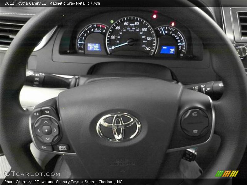 Magnetic Gray Metallic / Ash 2012 Toyota Camry LE