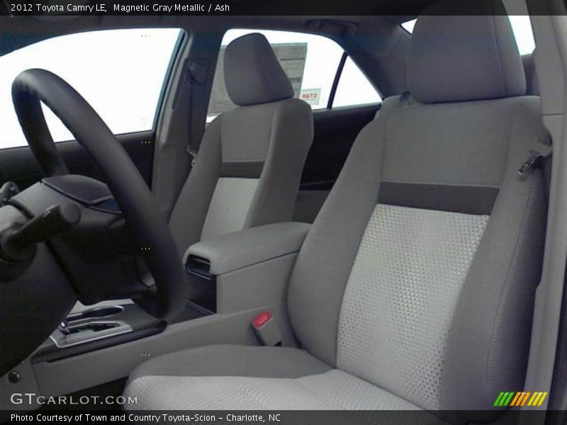 Magnetic Gray Metallic / Ash 2012 Toyota Camry LE