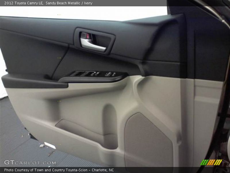 Sandy Beach Metallic / Ivory 2012 Toyota Camry LE