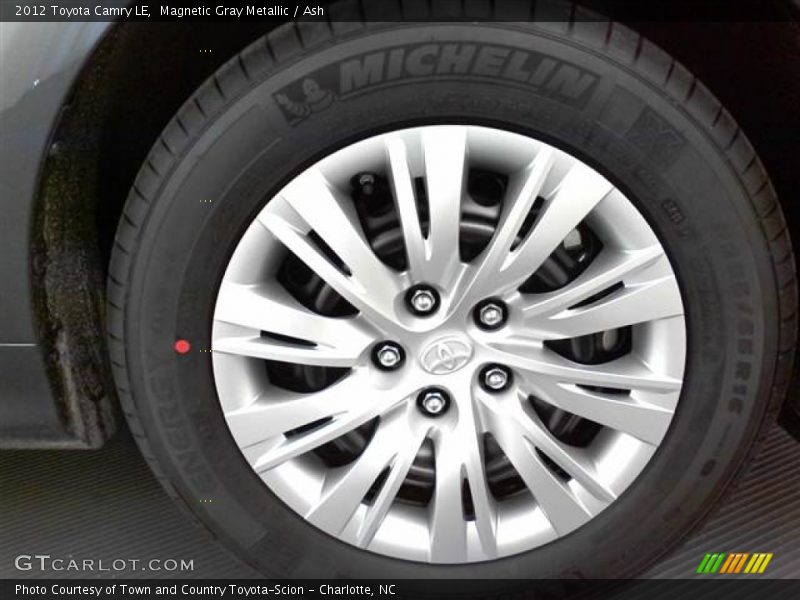 Magnetic Gray Metallic / Ash 2012 Toyota Camry LE