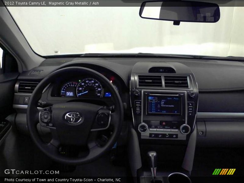 Magnetic Gray Metallic / Ash 2012 Toyota Camry LE