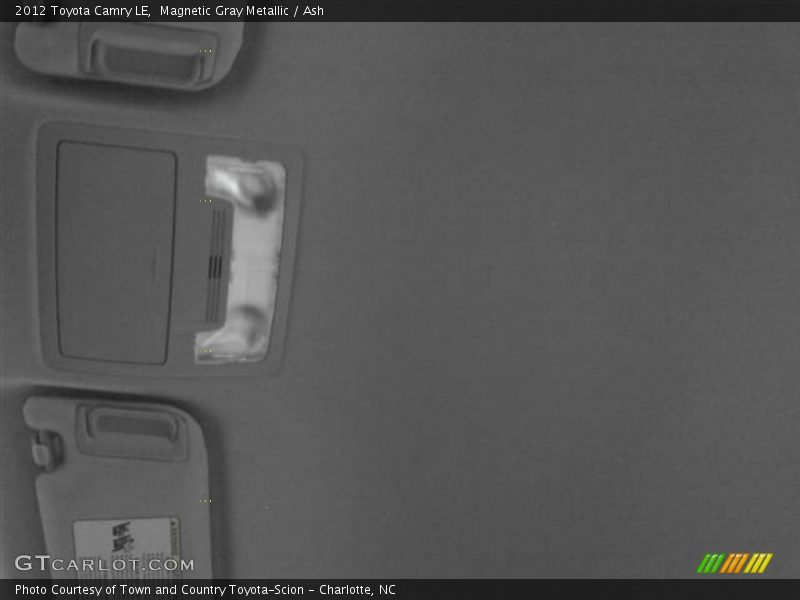 Magnetic Gray Metallic / Ash 2012 Toyota Camry LE