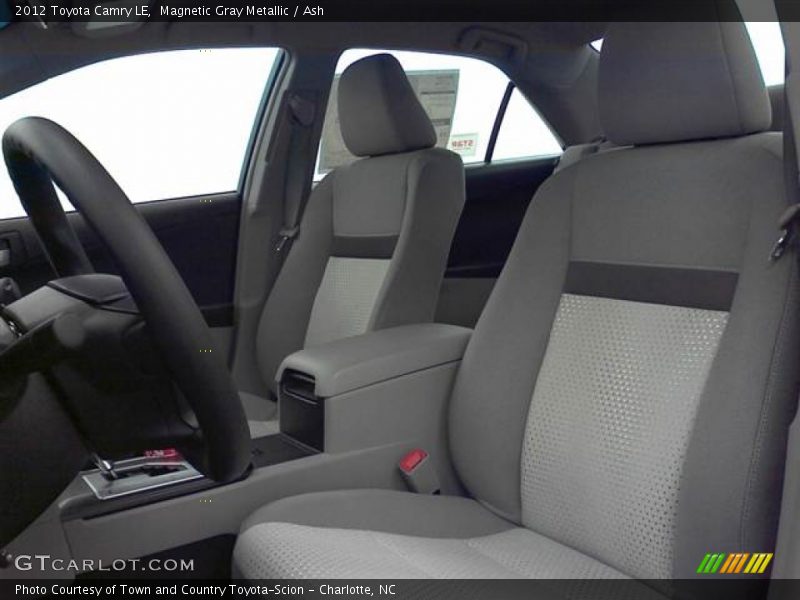 Magnetic Gray Metallic / Ash 2012 Toyota Camry LE