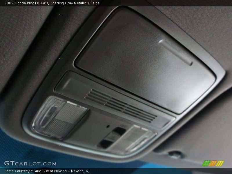 Sterling Gray Metallic / Beige 2009 Honda Pilot LX 4WD