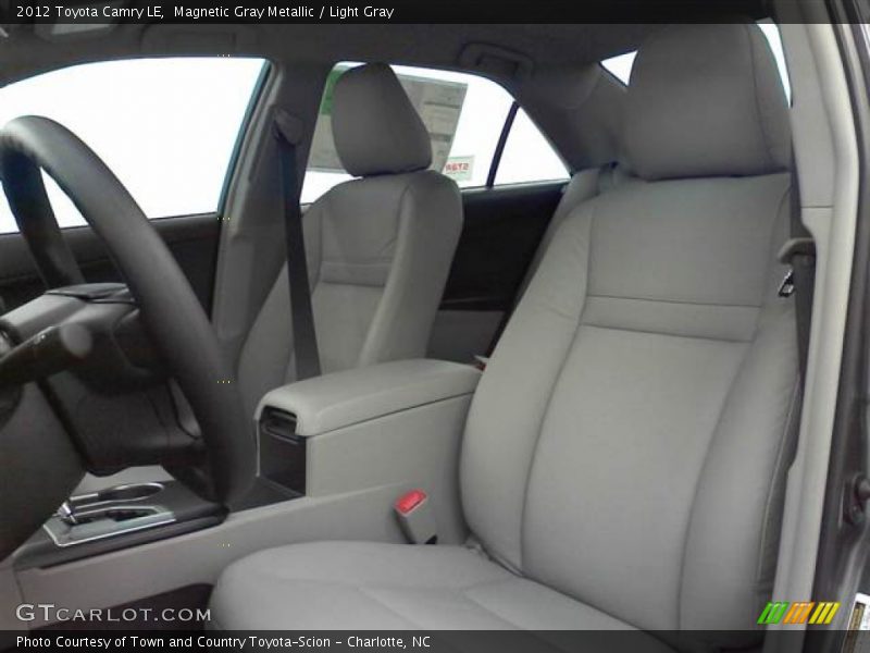 Magnetic Gray Metallic / Light Gray 2012 Toyota Camry LE