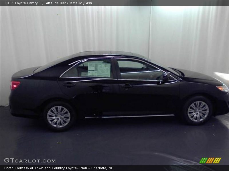 Attitude Black Metallic / Ash 2012 Toyota Camry LE