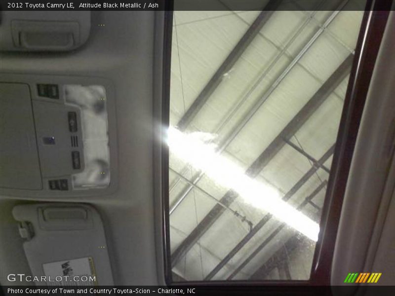 Attitude Black Metallic / Ash 2012 Toyota Camry LE