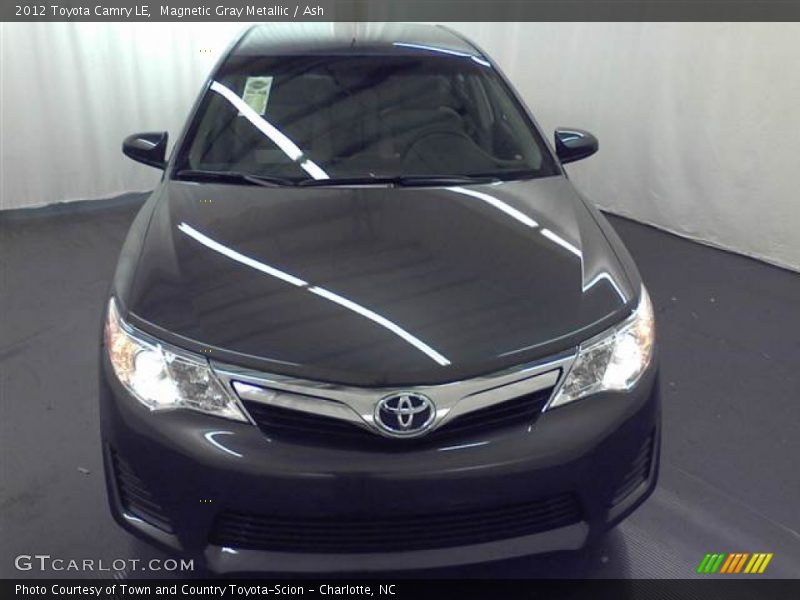 Magnetic Gray Metallic / Ash 2012 Toyota Camry LE