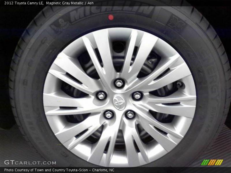 Magnetic Gray Metallic / Ash 2012 Toyota Camry LE