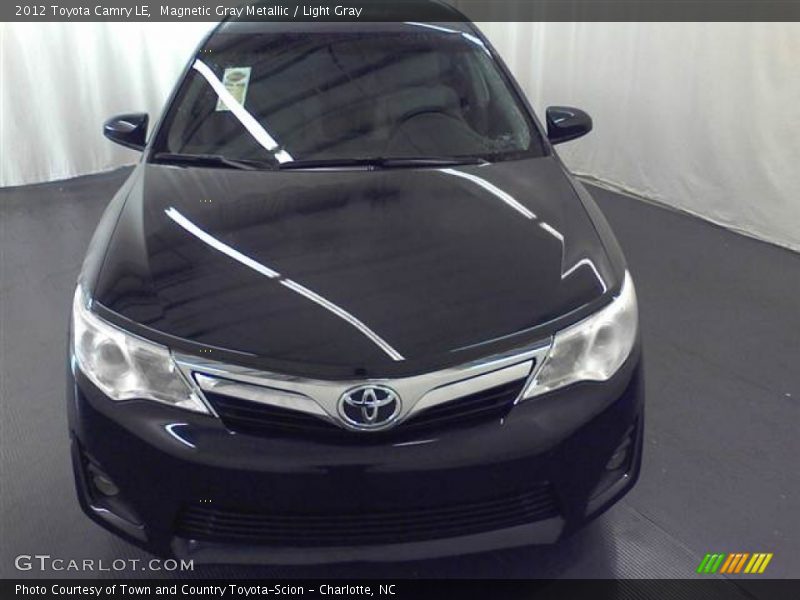 Magnetic Gray Metallic / Light Gray 2012 Toyota Camry LE