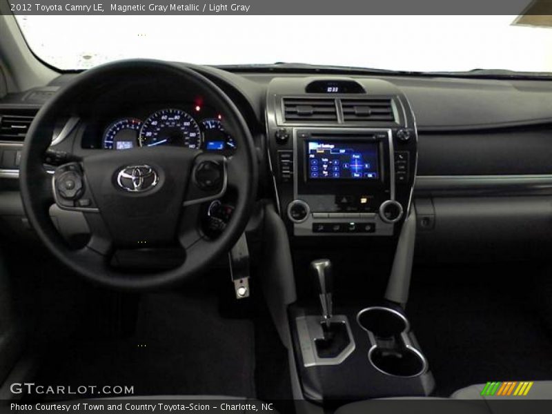 Magnetic Gray Metallic / Light Gray 2012 Toyota Camry LE